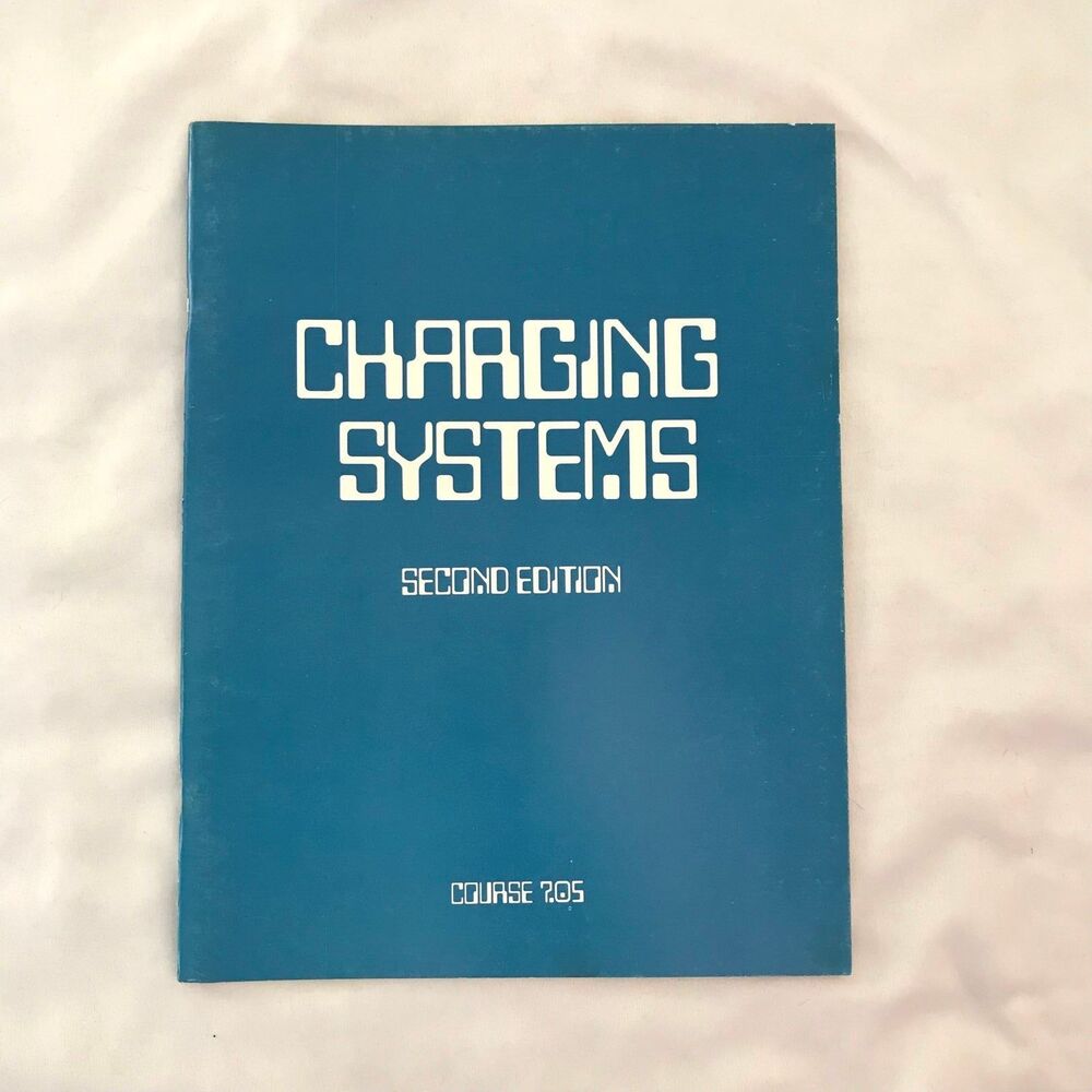 1979 VW CHARGING SYSTEMS course 7.05 second edition training manualW42-009-737-1